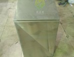大型方形室內不銹鋼果皮箱