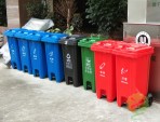 120L玻金塑紙塑料分類垃圾桶