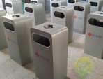 室內(nèi)商場方形不銹鋼果皮箱