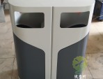 室外側開門鋼制分類垃圾桶