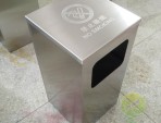 室內電梯口方形不銹鋼果皮箱