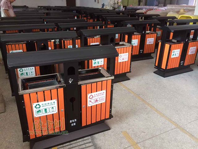福建鋼木分類垃圾桶哪家品質好