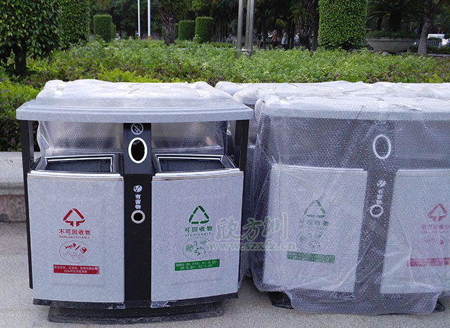 玻璃鋼仿大理石垃圾桶適合海南戶外酸堿環境 玻璃鋼仿大理石垃圾桶適合海南戶外酸堿環境